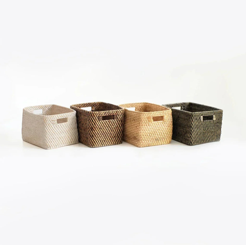 Custom Sized Rattan Amenities Storage