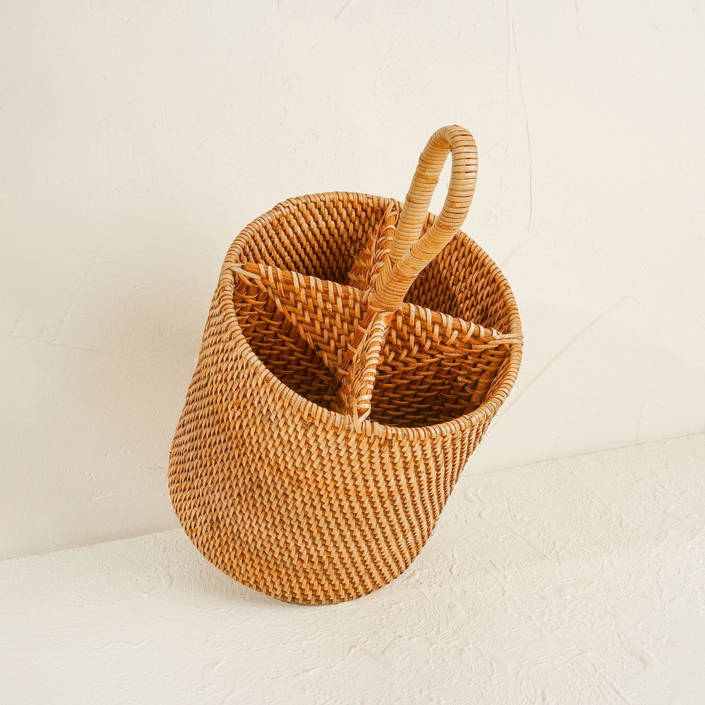 Spatula Storage - Honey Brown